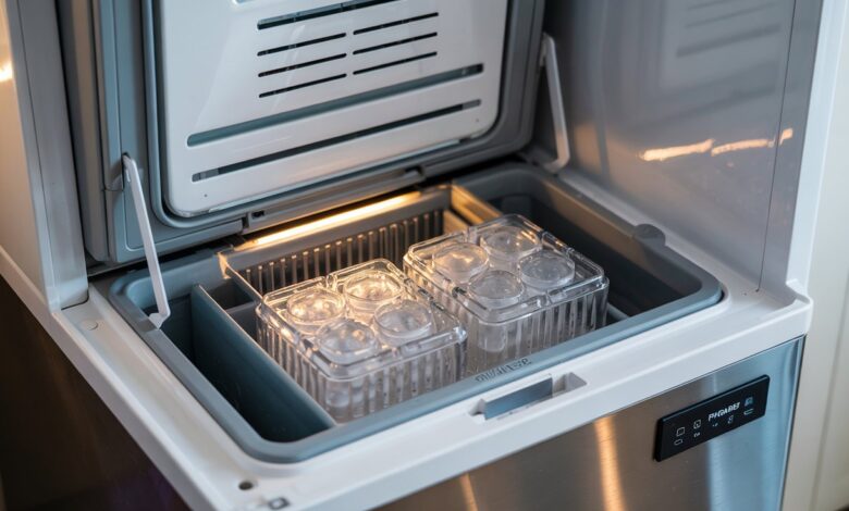 frigidaire ffht1425vb not making ice